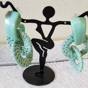 Turquoise drop earrings